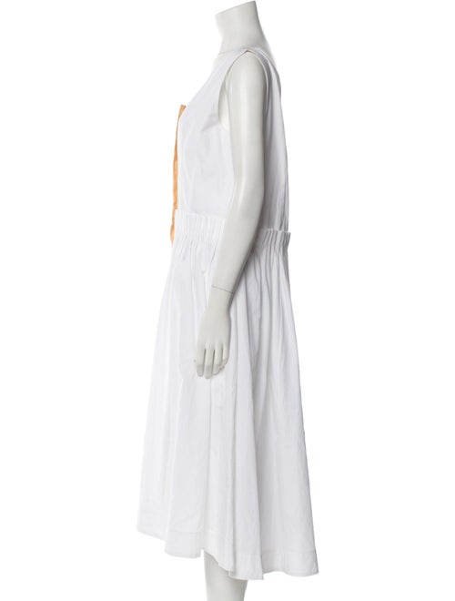 Marni Scoop Neck Long Dress