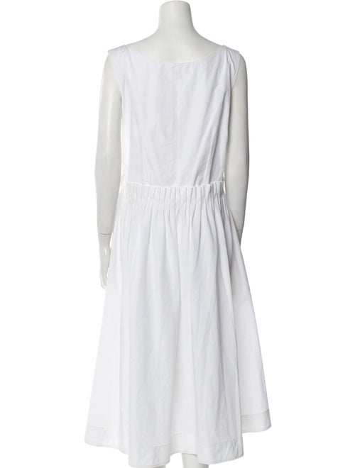 Marni Scoop Neck Long Dress