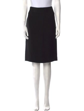 Marni Raw-Edge Trim Knee-Length Skirt