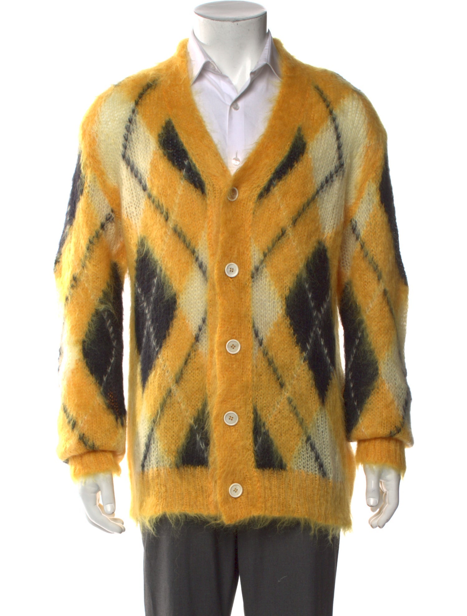 Marni Mohair Printed Cardigan