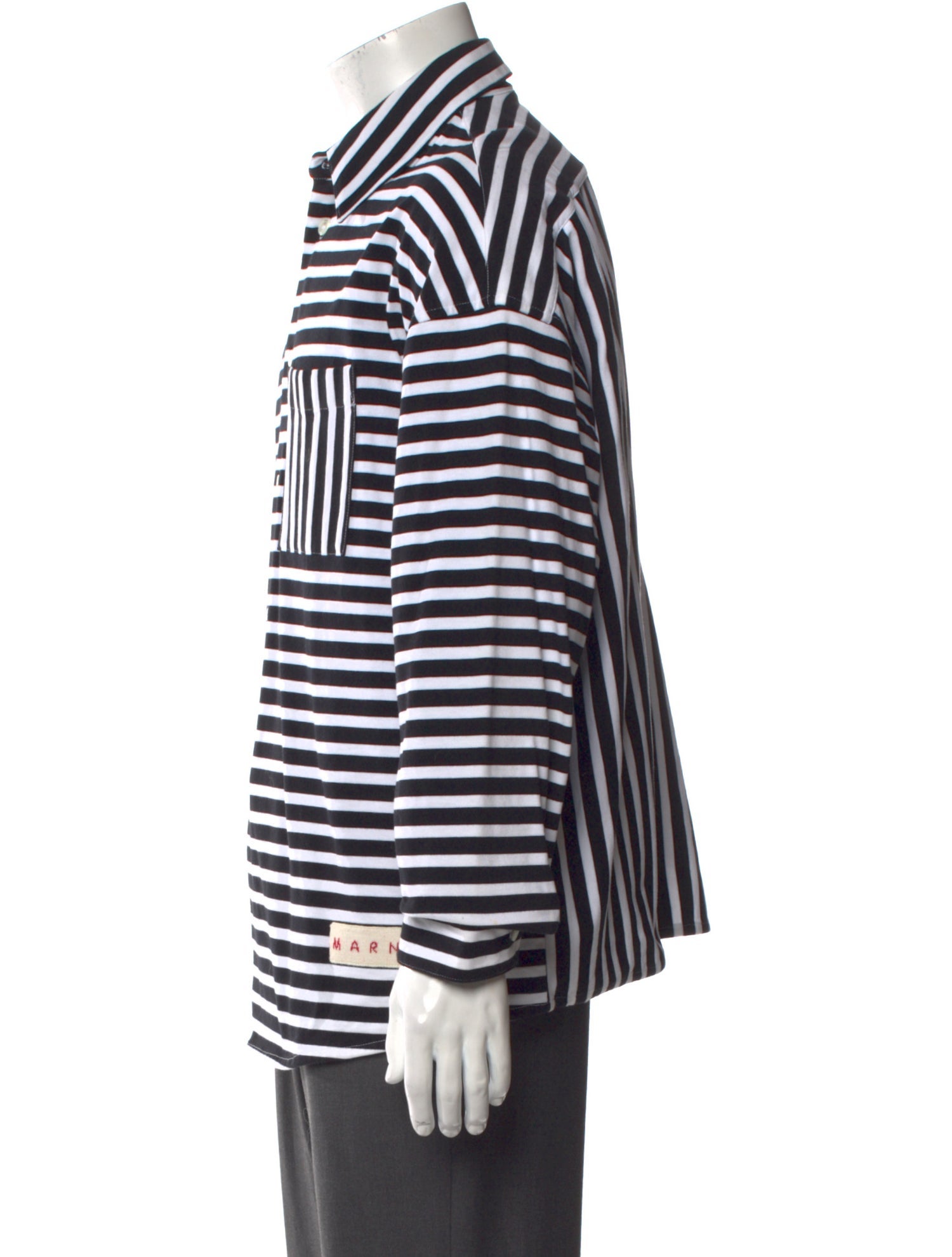 Marni Striped Long Sleeve Shirt