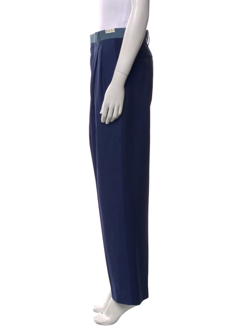Marni Virgin Wool Straight Leg Pants