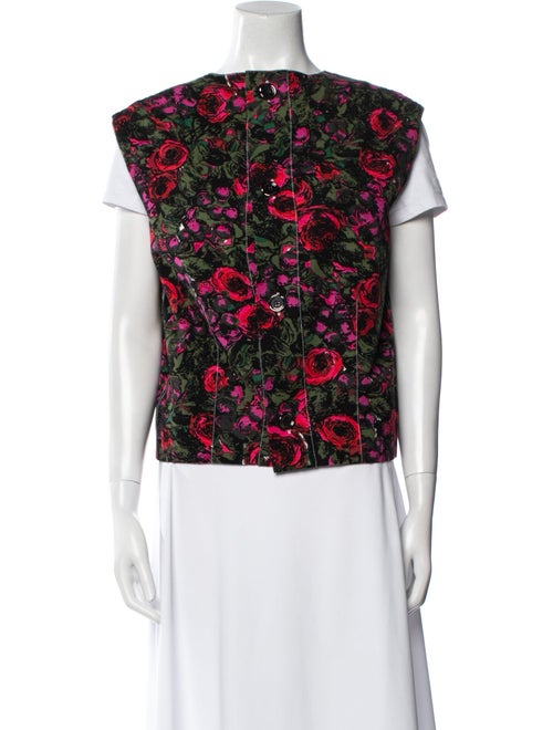 Marni Floral Print Vest