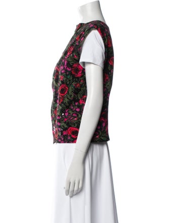 Marni Floral Print Vest