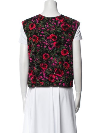 Marni Floral Print Vest
