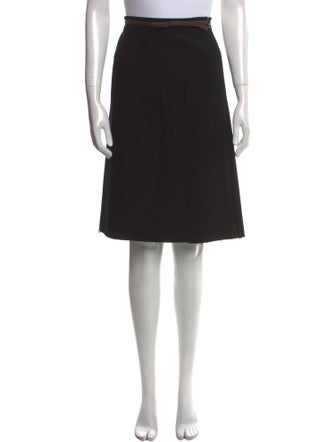 Marni Wool Knee-Length Skirt