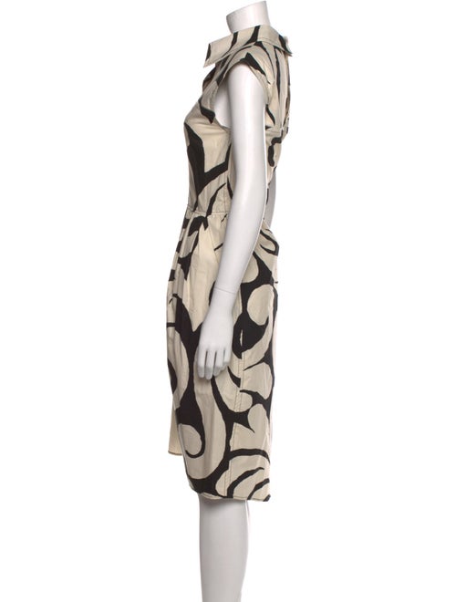 Marni Printed Midi Length Dress