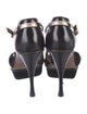Marni Suede Printed T-Strap Sandals