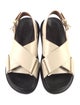 Marni Leather Slingback Sandals