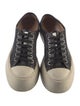 Marni Leather Colorblock Pattern Sneakers
