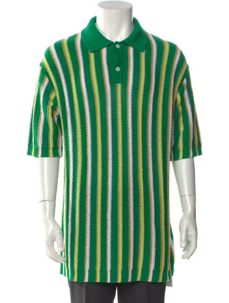 Marni Striped Three-Quarter Sleeve Shirt