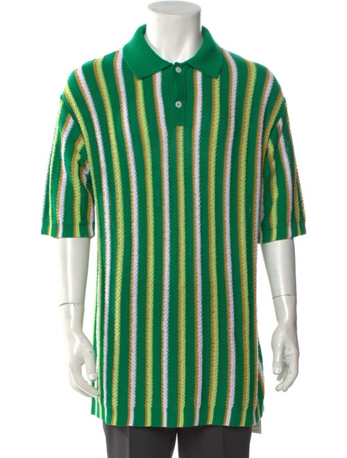 Marni Striped Three-Quarter Sleeve Shirt