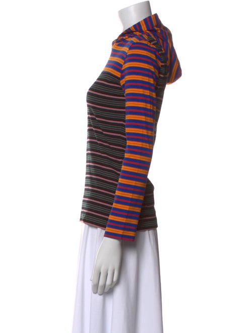 Marni Striped Crew Neck Hoodie