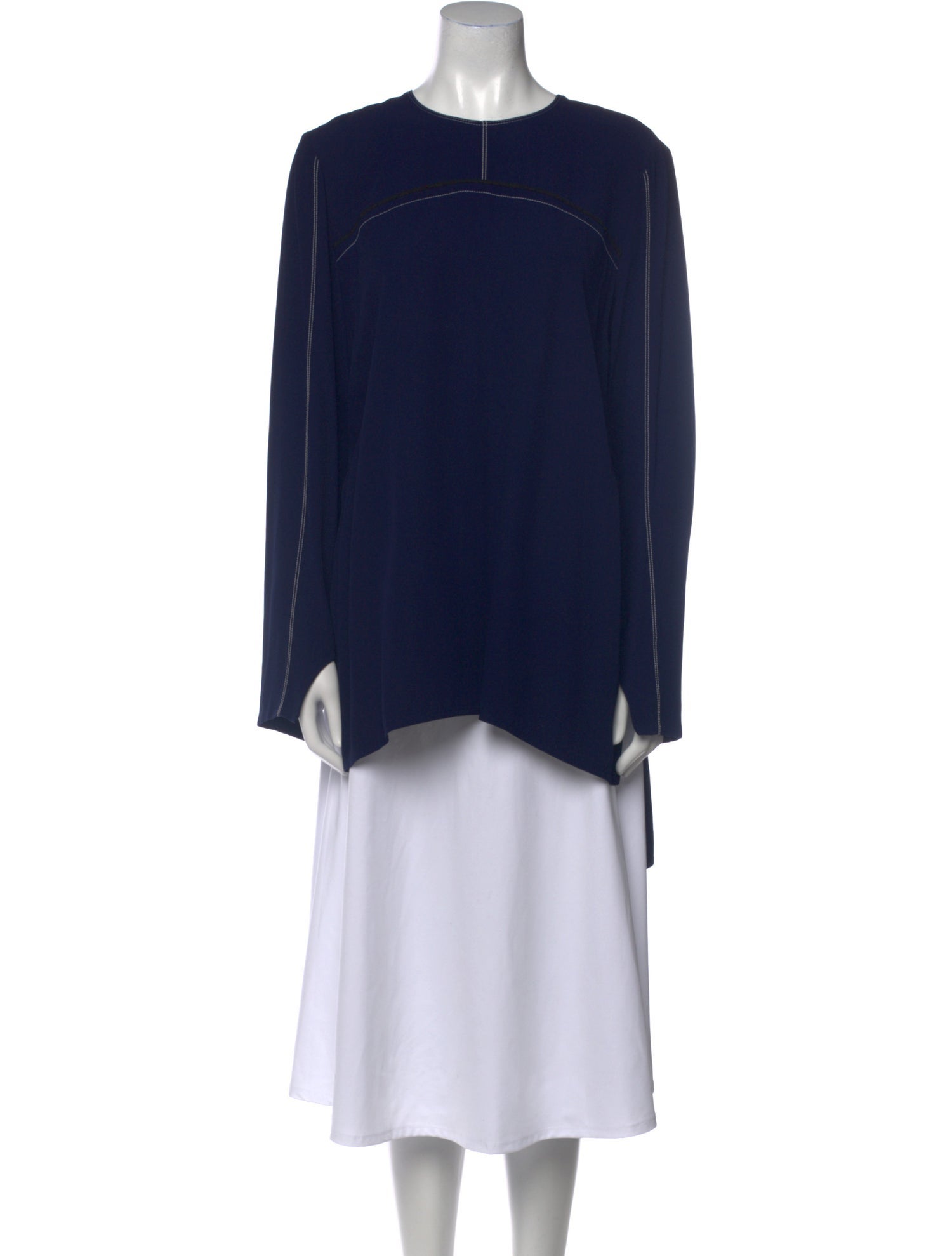 Marni Crew Neck Long Sleeve Tunic