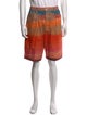 Marni Tie-Dye Print Shorts