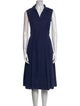 Marni V-Neck Midi Length Dress