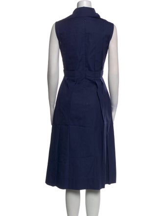 Marni V-Neck Midi Length Dress