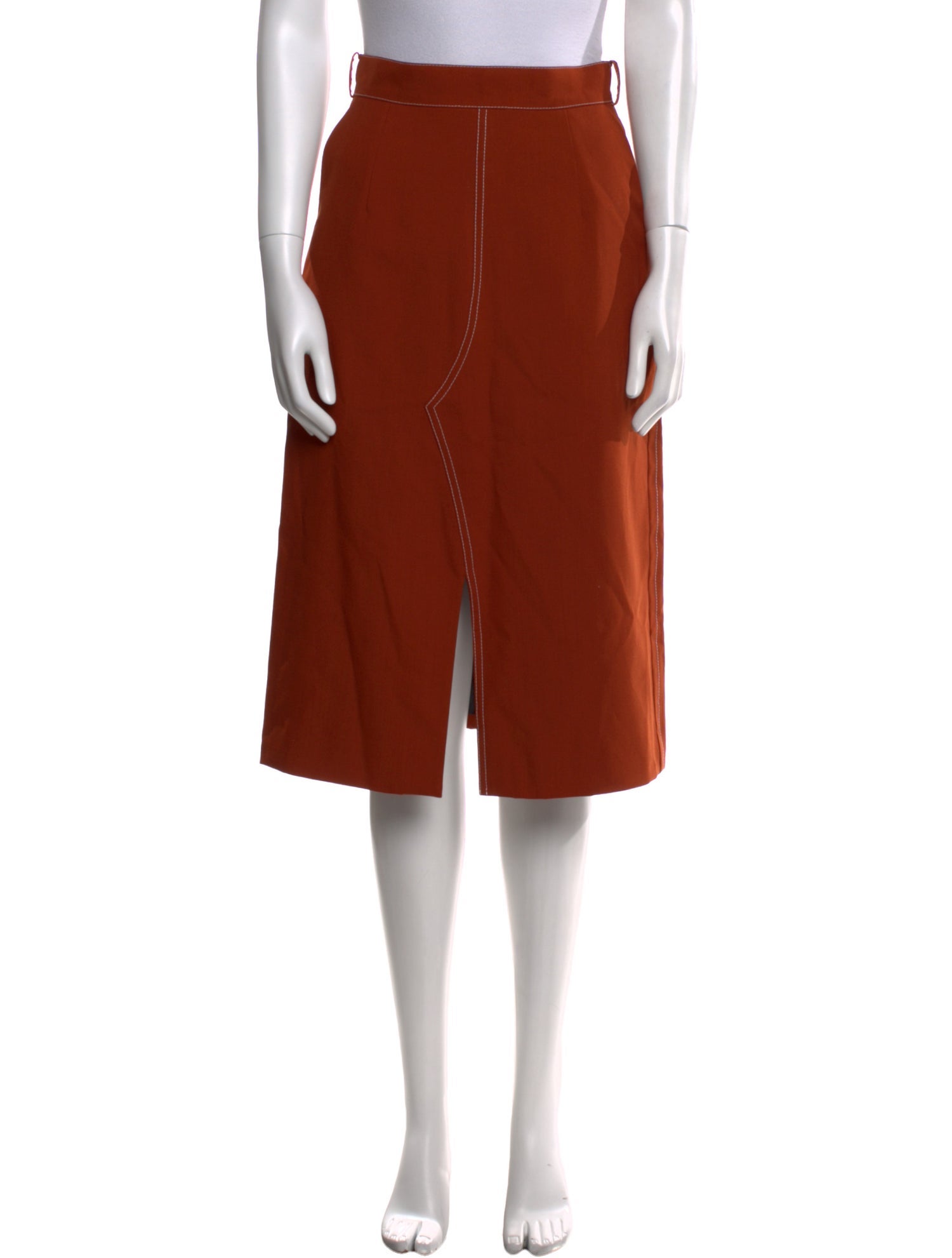 Marni Virgin Wool Knee-Length Skirt