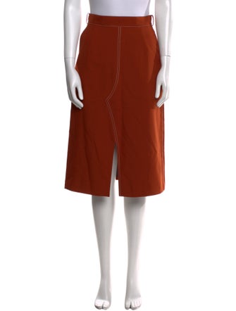 Marni Virgin Wool Knee-Length Skirt