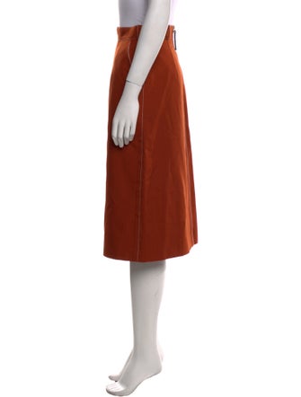 Marni Virgin Wool Knee-Length Skirt