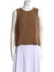 Marni Crew Neck Sleeveless Crop Top