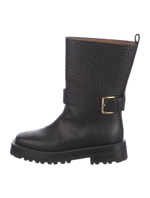 Marni Leather Moto Boots