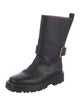 Marni Leather Moto Boots