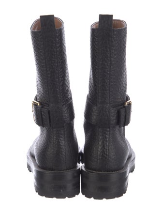 Marni Leather Moto Boots