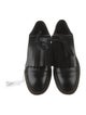 Marni Leather Fringe Trim Accent Oxfords