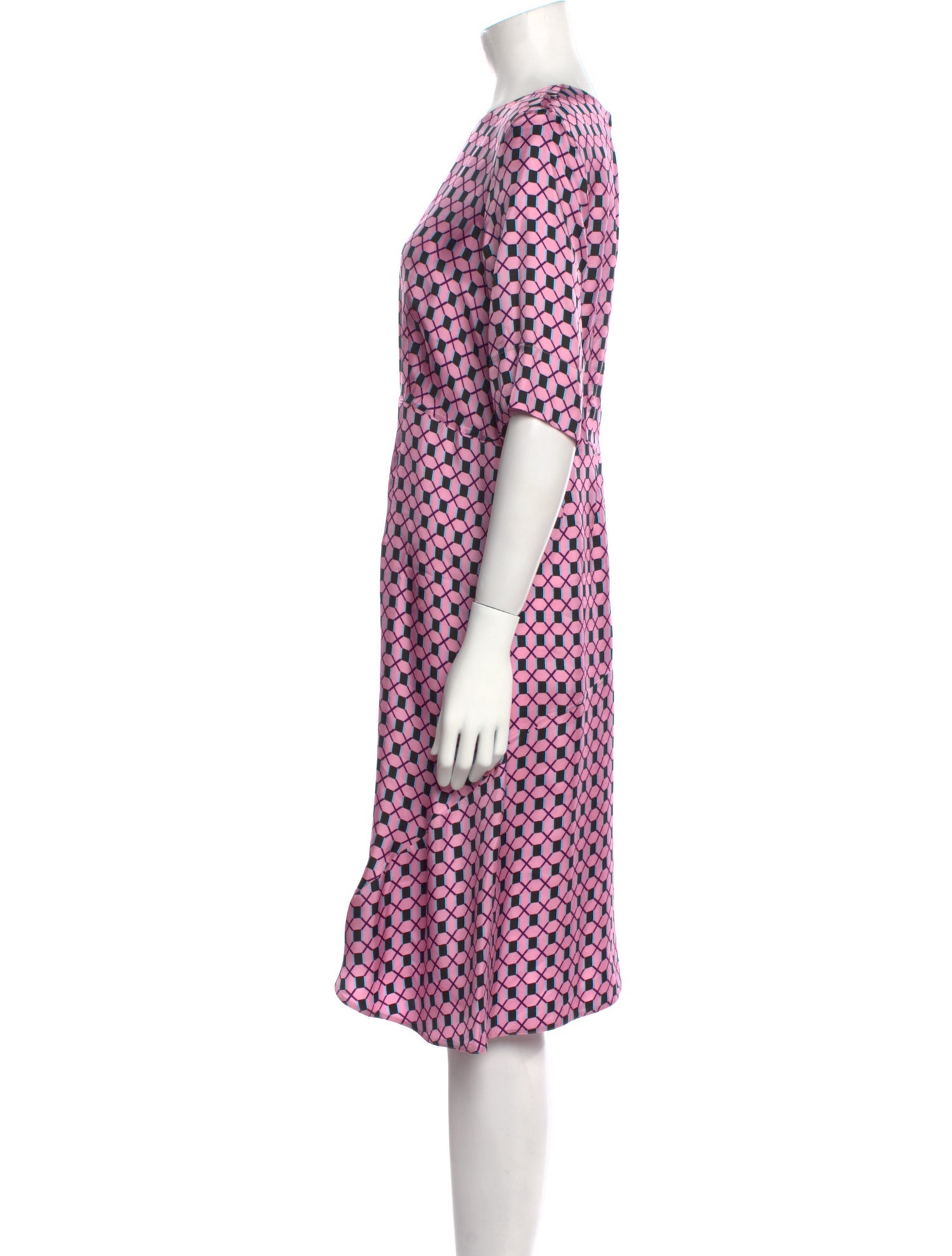 Marni Printed Midi Length Dress