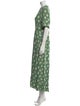 Marni Floral Print Long Dress