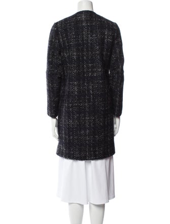 Marni Wool Tweed Pattern Evening Jacket