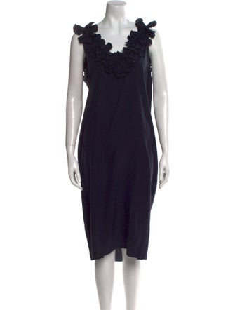 Marni Silk Midi Length Dress