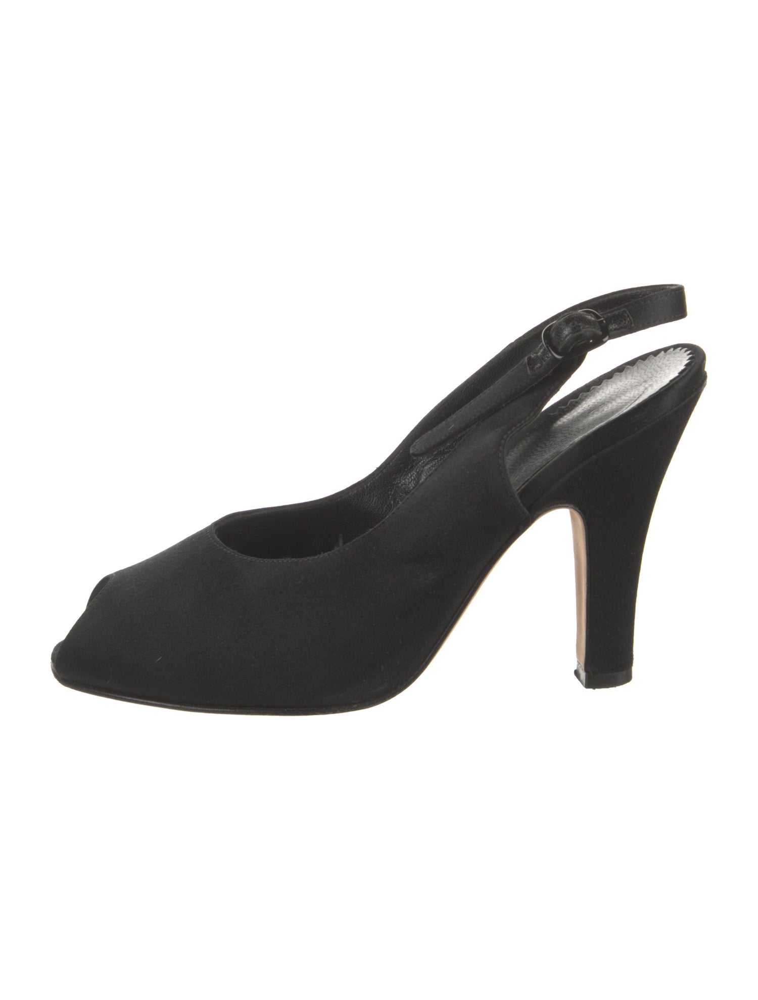 Marni Satin Slingback Pumps