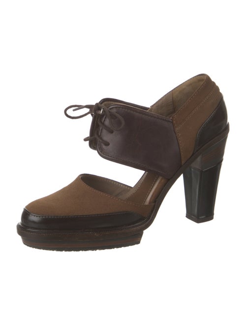 Marni Leather D'Orsay Pumps