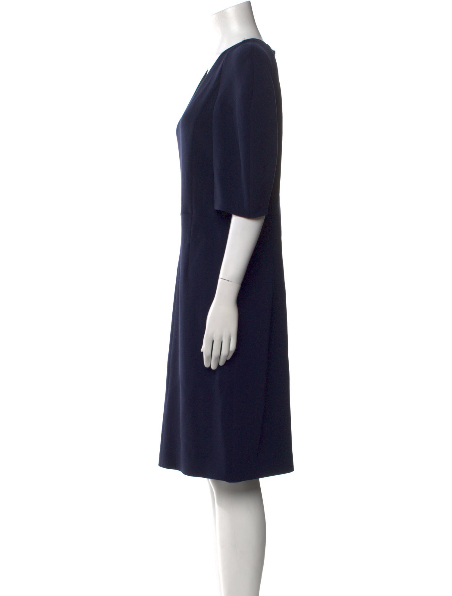 Marni Virgin Wool Knee-Length Dress