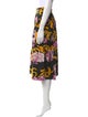 Marni Floral Print Knee-Length Skirt