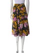 Marni Floral Print Knee-Length Skirt