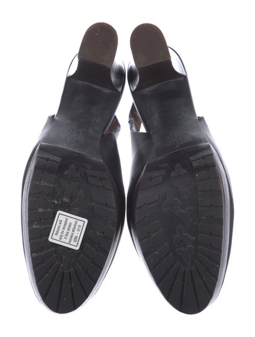 Marni Leather Slingback Pumps