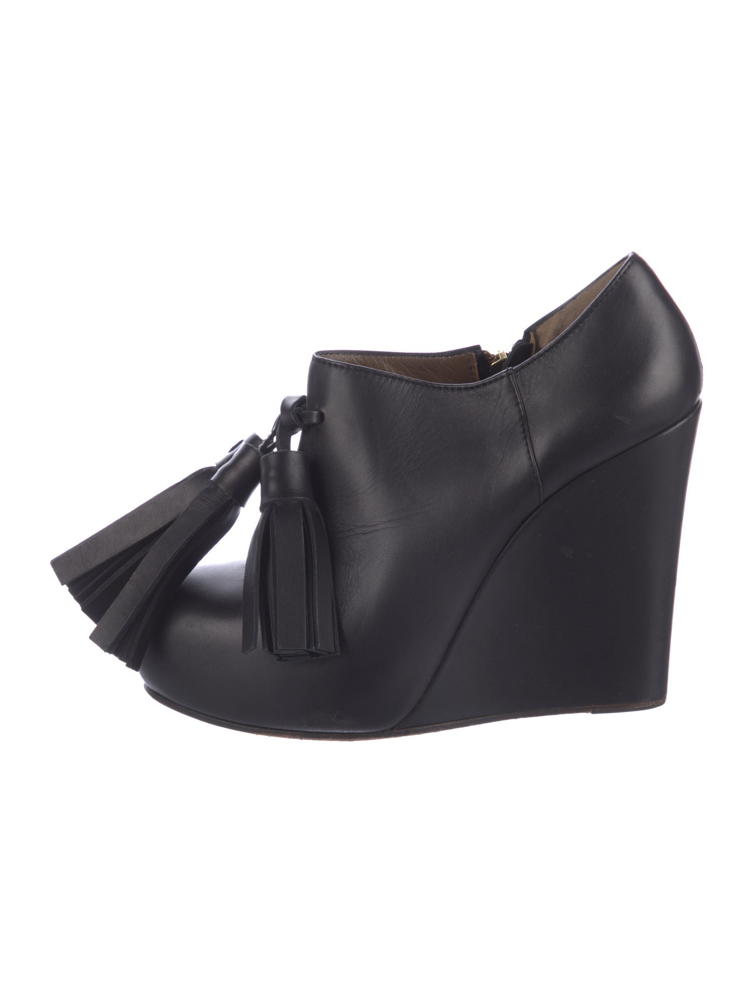 Marni Leather Tassel Accents Pumps