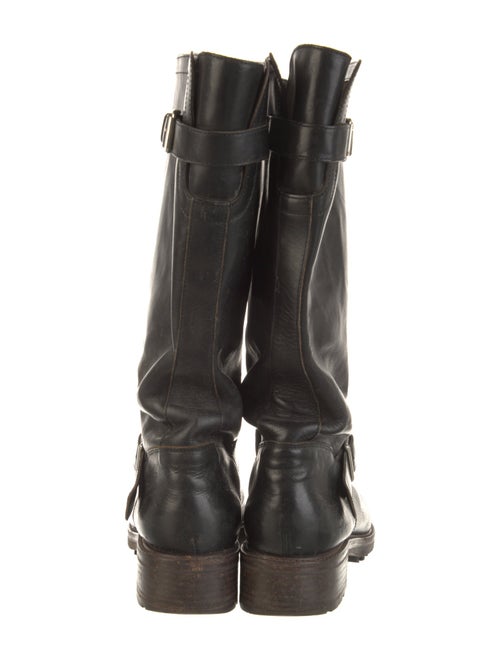 Marni Leather Moto Boots