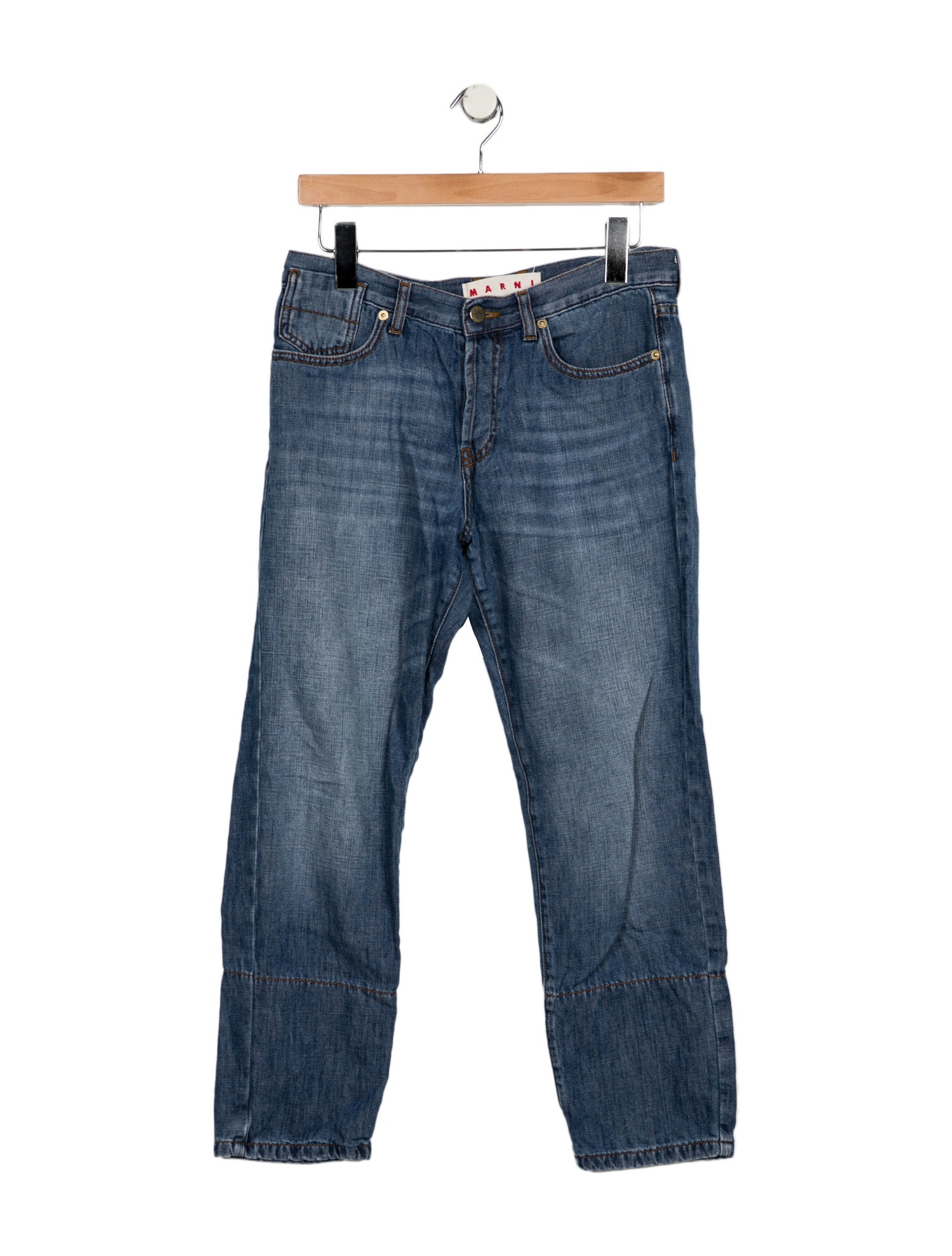 Marni Mid-Rise Straight Leg Jeans