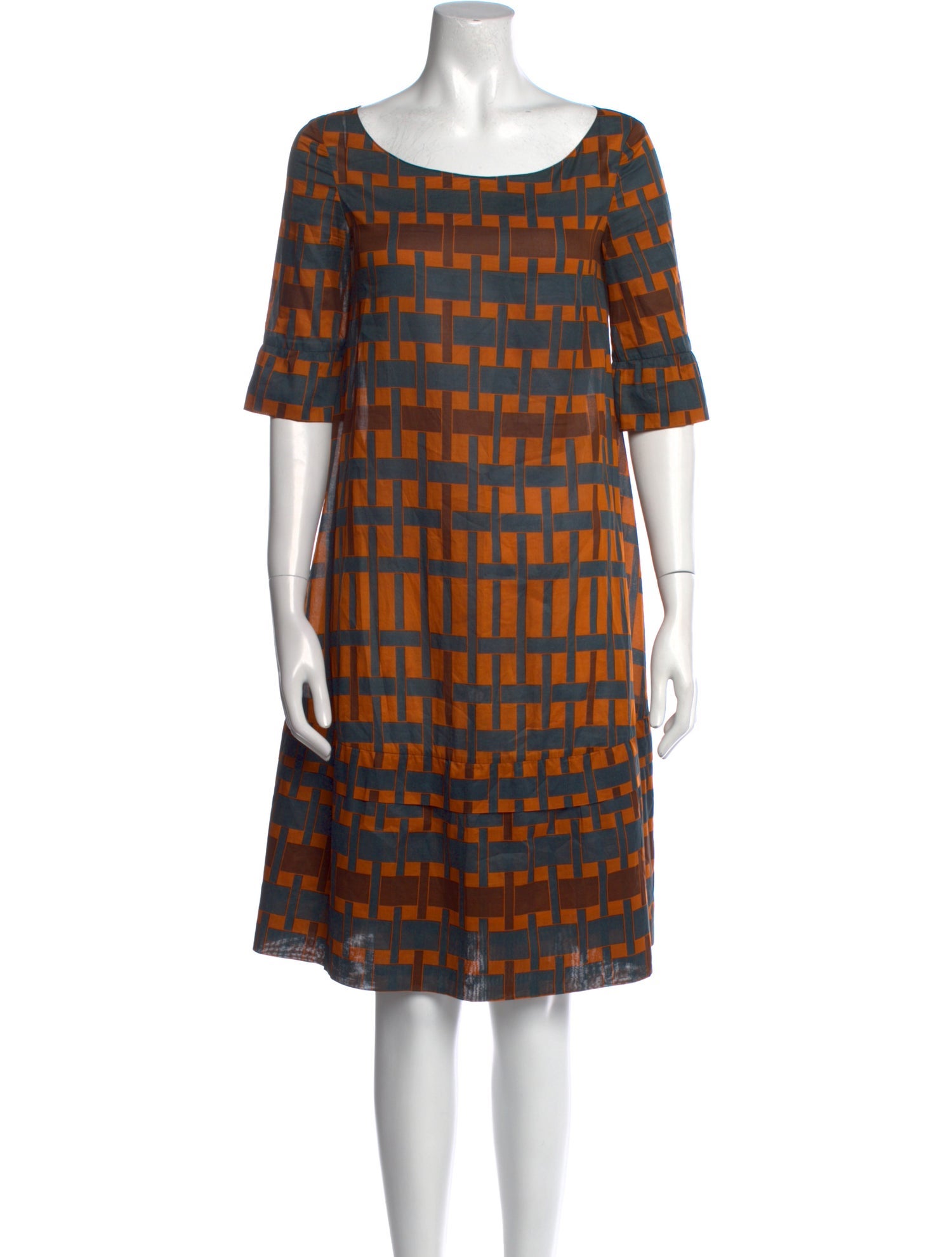 Marni Printed Knee-Length Dress
