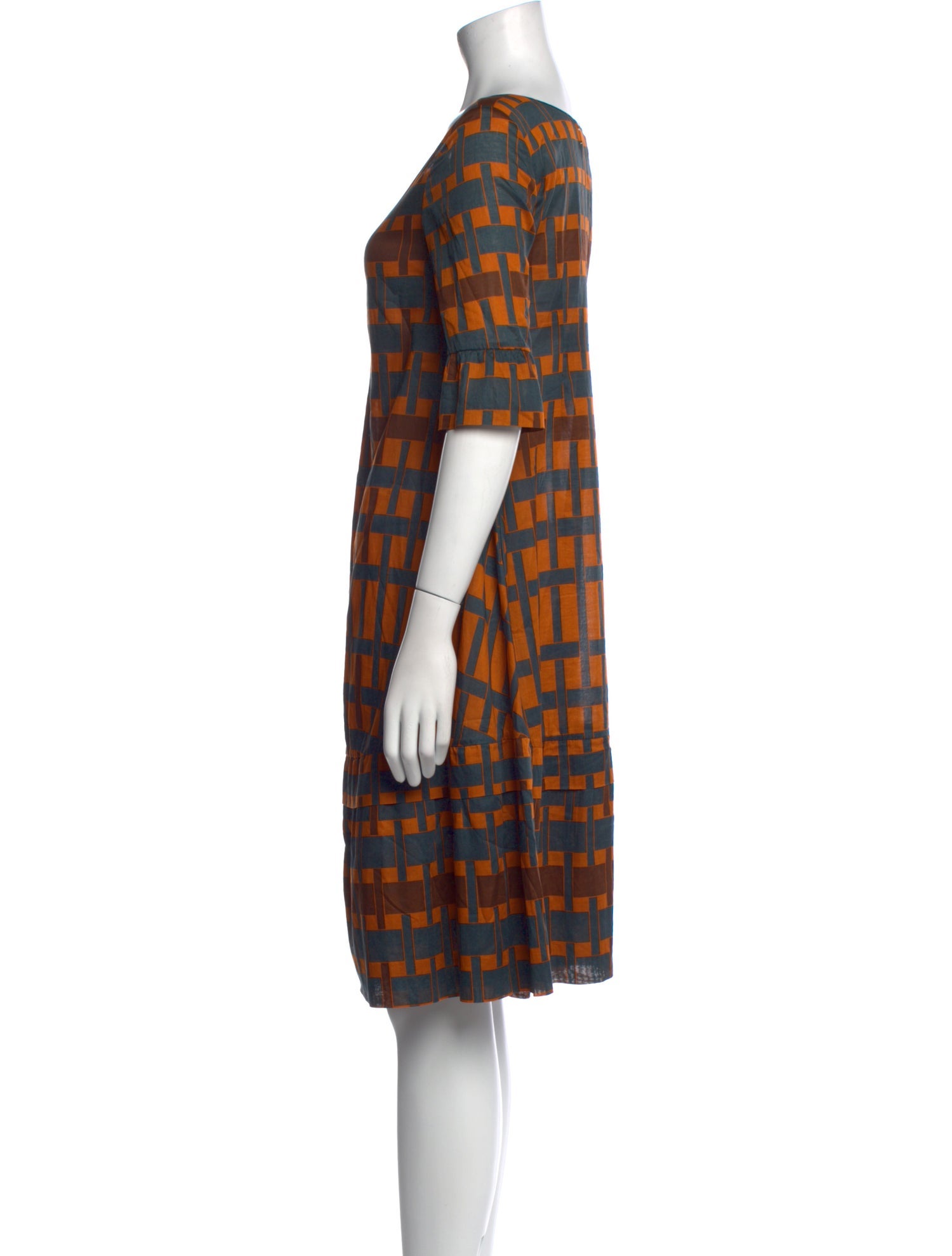 Marni Printed Knee-Length Dress