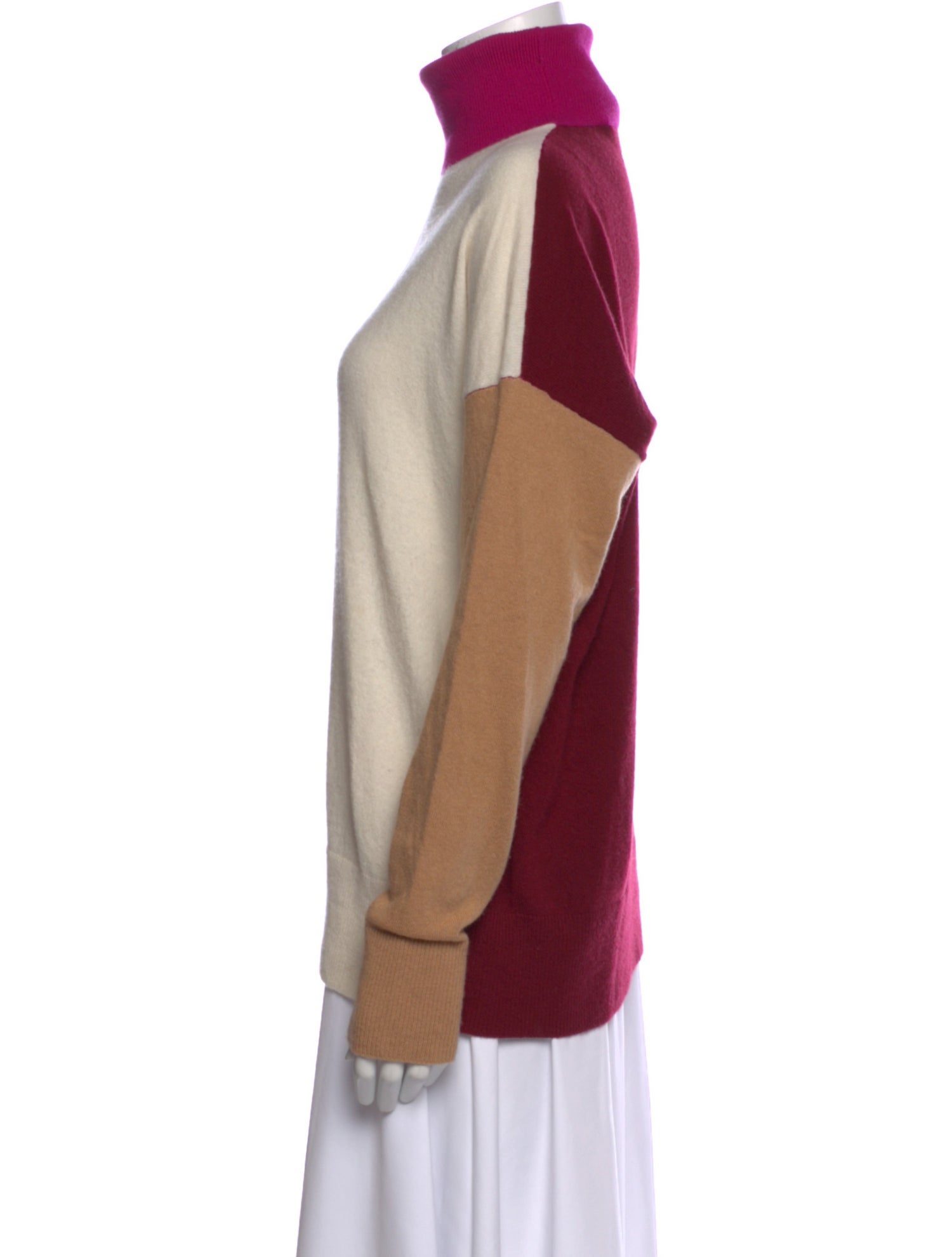 Marni Cashmere Colorblock Pattern Sweater