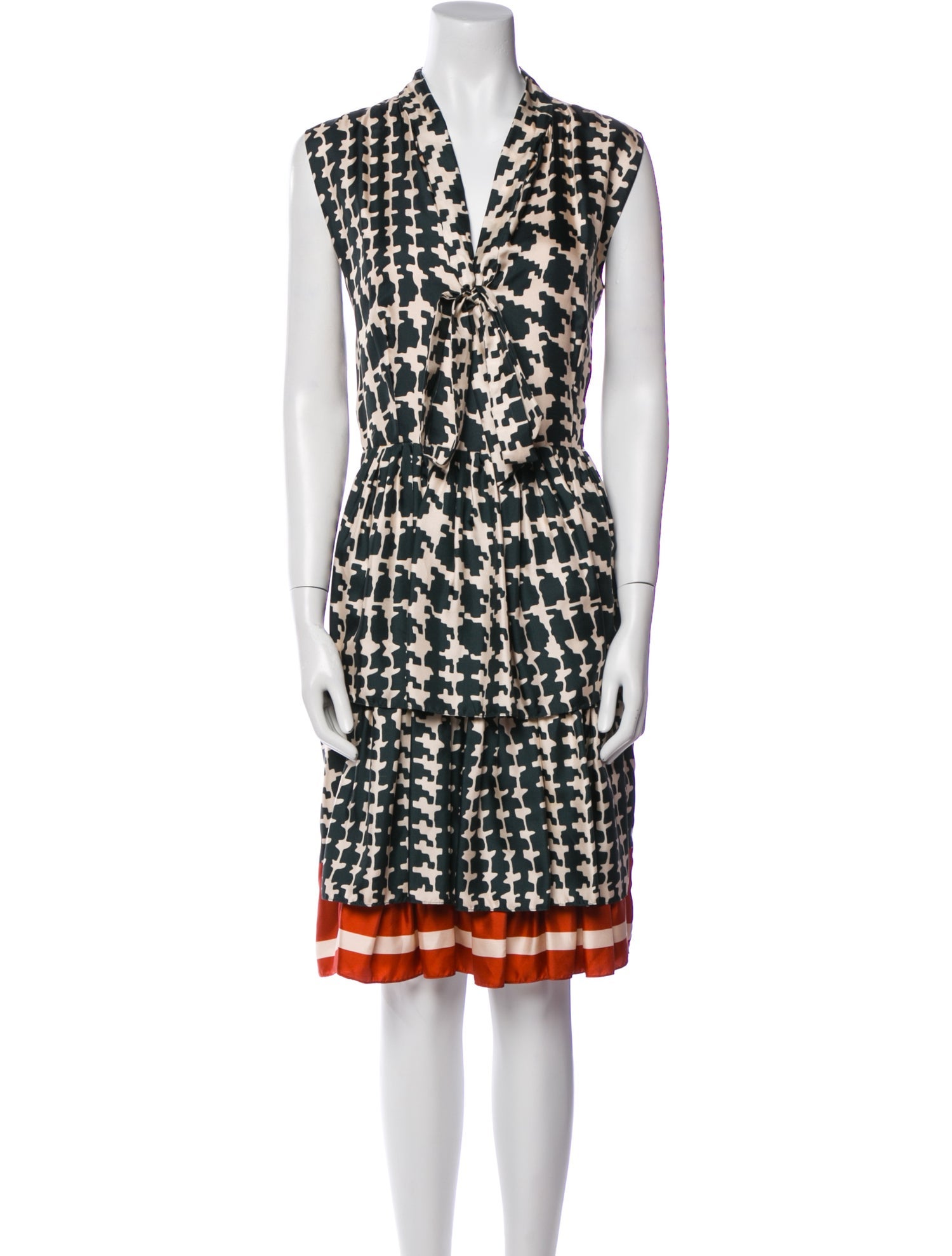 Marni Silk Midi Length Dress