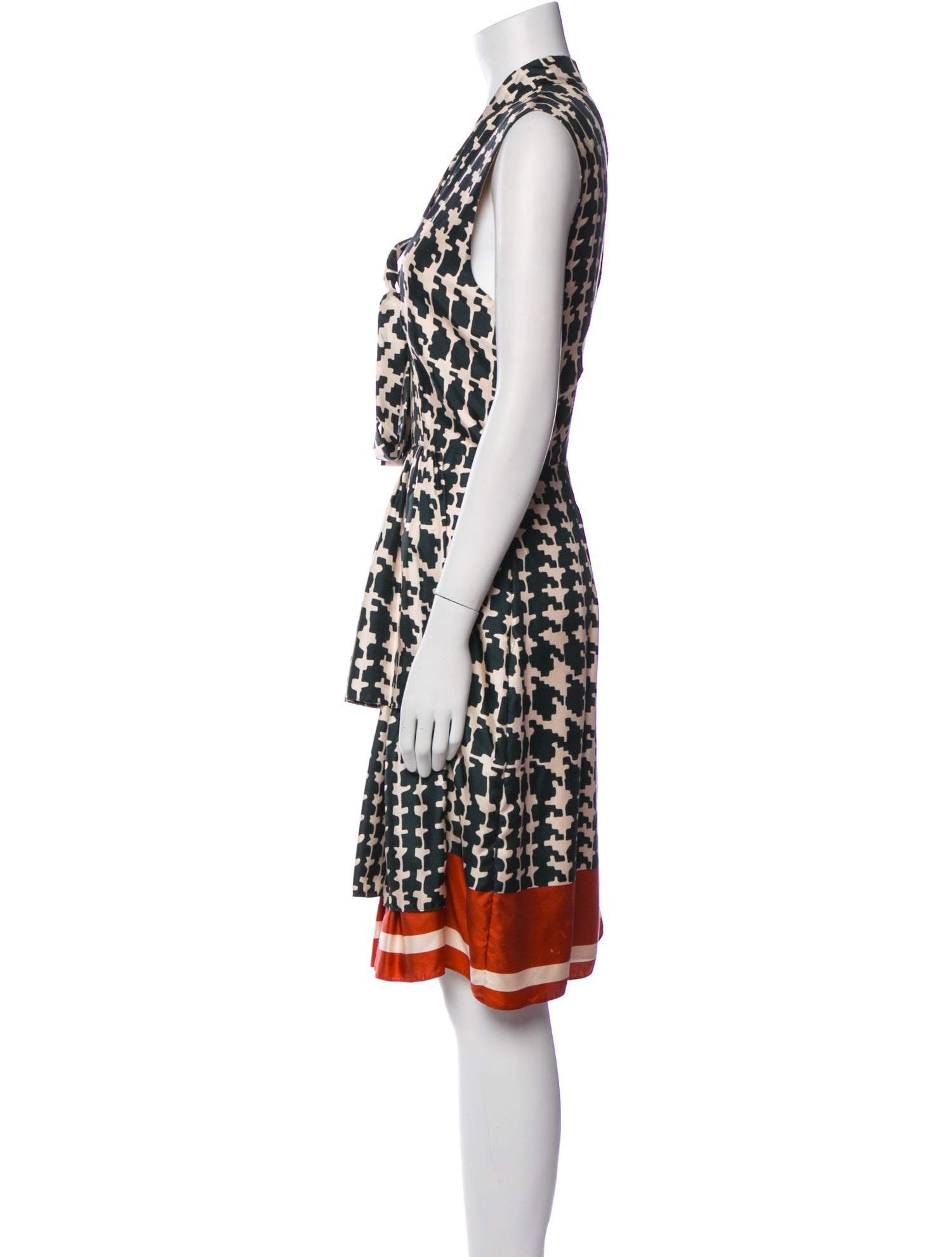 Marni Silk Midi Length Dress