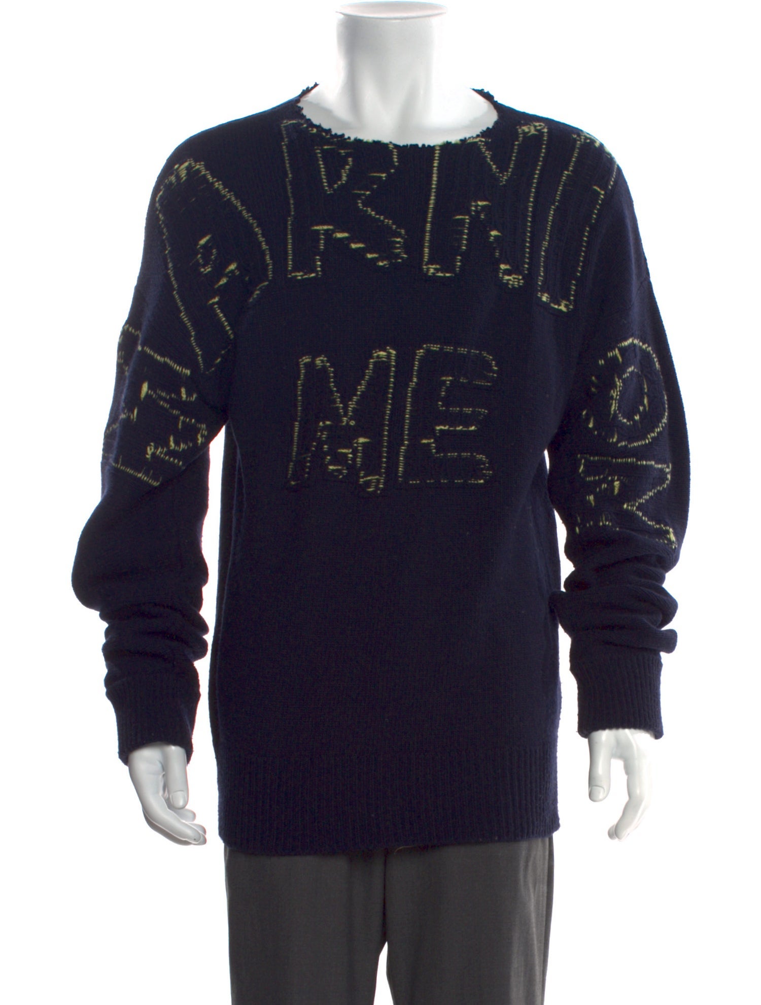 Marni Virgin Wool Graphic Print Pullover