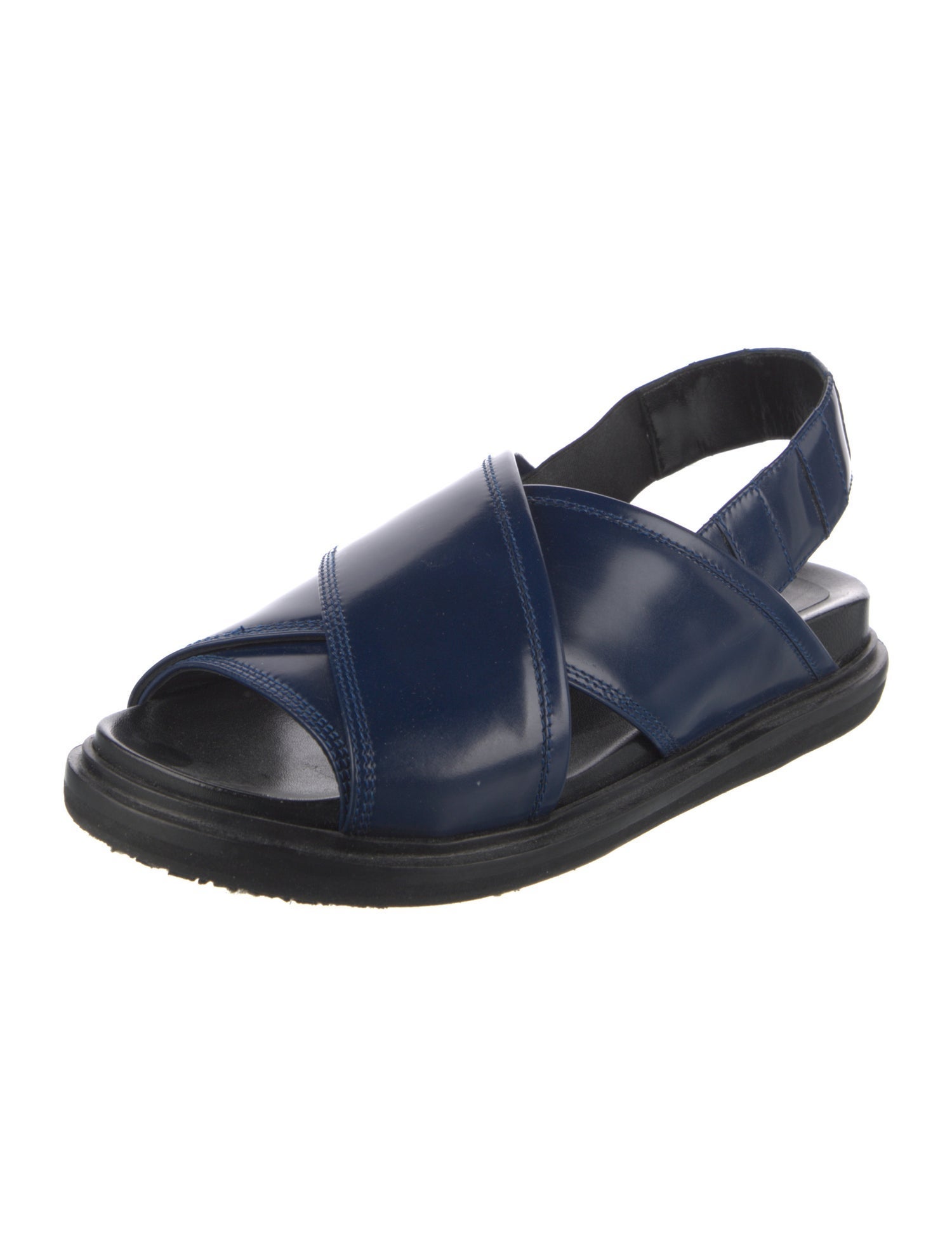 Marni Leather Slingback Sandals