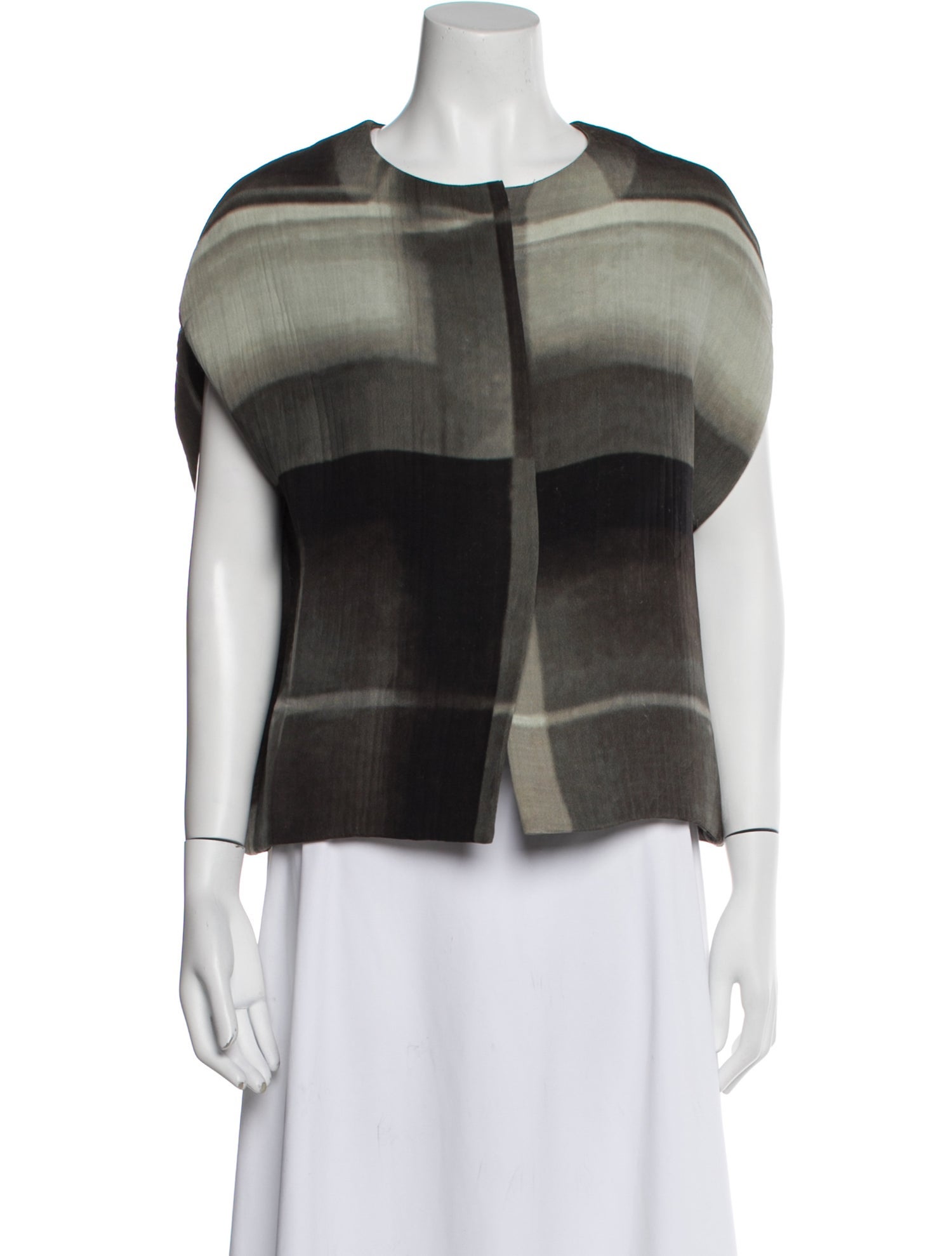 Marni Plaid Print Jacket